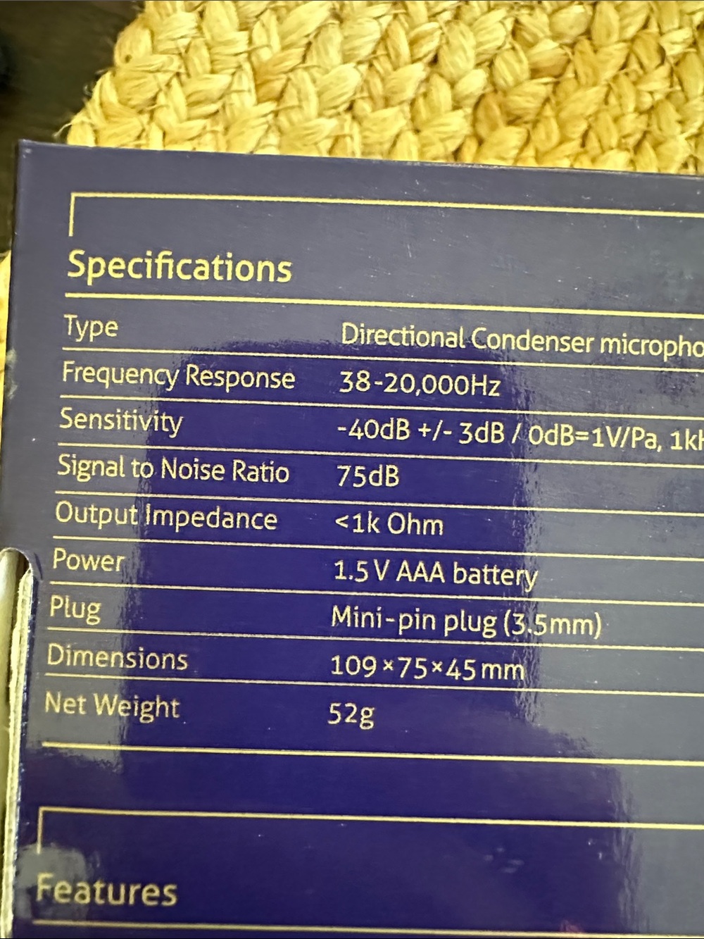 Directional Condenser Microphone - Picture 3 of 7